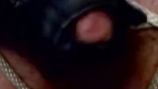 MuscleJockBound.com - BDSM whipping session for an incredibly buff hunk in a dark and