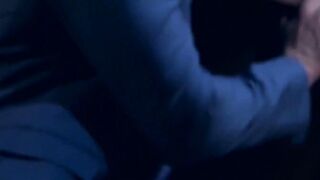 PlayingMen.com - Classy hunk sucks a gloryhole cock before being hammered with intens