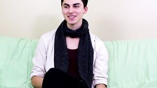 BoyObsession.com - Alex Ria's horny twink stuffed with a huge dildo fun now