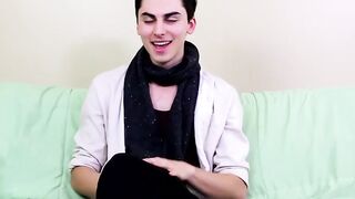 BoyObsession.com - Alex Ria's horny twink stuffed with a huge dildo fun now