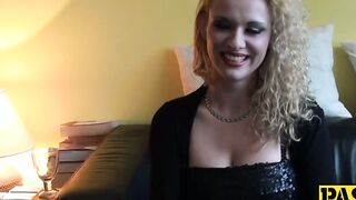 Busty UK beauty fucked and roughly choked by Pascal White