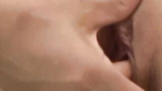 Redhead dyke Kimberly Chi pussy licked with naughty stepmom