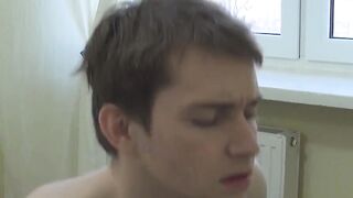 ForeskinFever.com - Tattooed gay deviant bangs his slim lover with intense vigor
