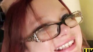 UKSubSluts.com - Redhead nympho slag Summer Angel Lee's obedience and submission