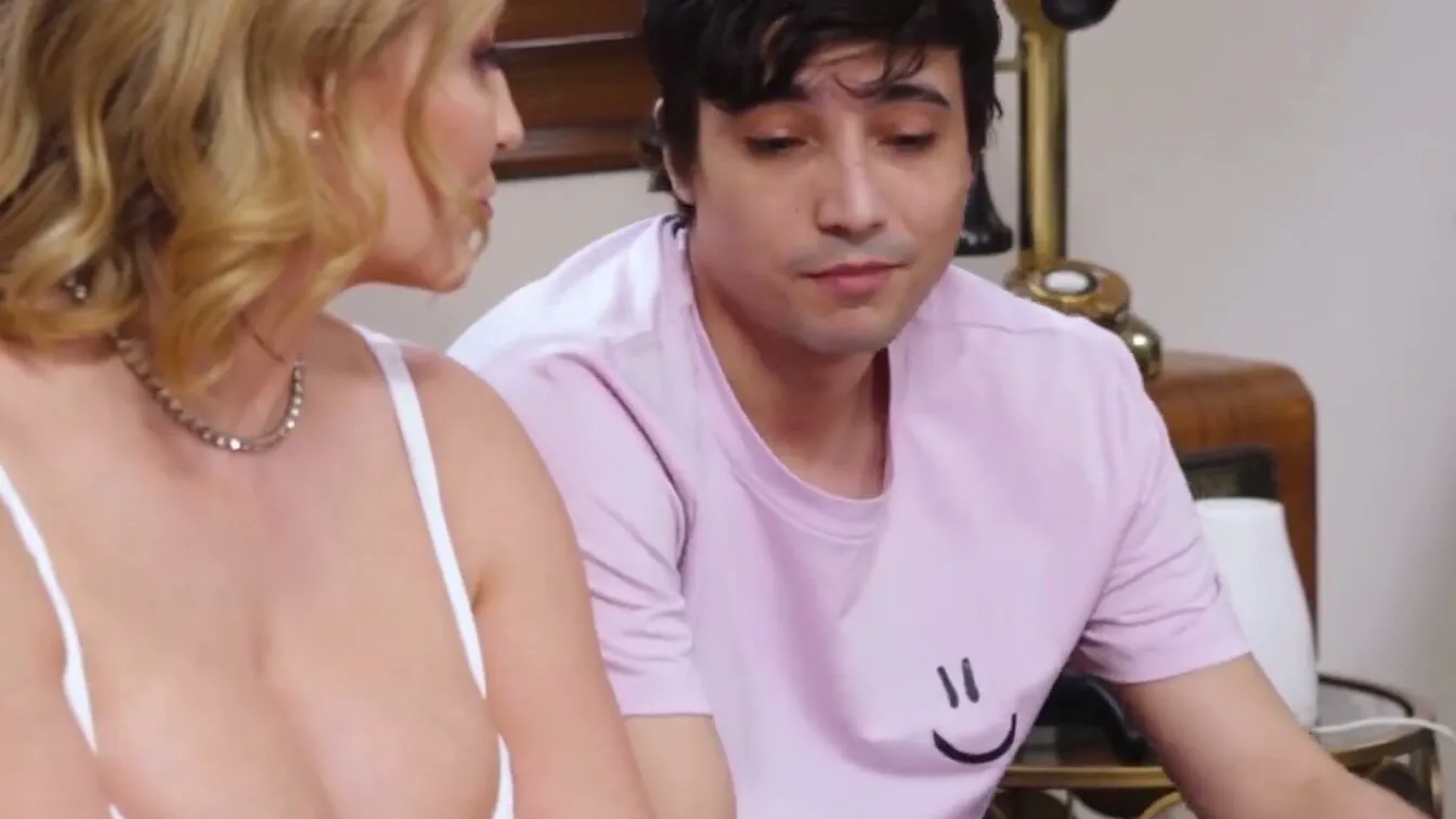 MILF Ryan Keely and Annie King comfort their perfect stepsons