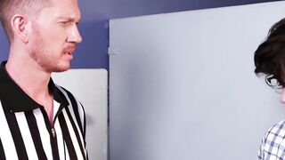 Brody Kayman gives Donovin Rece the hardest lesson for cutting class