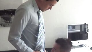 Greg Century enjoys playing with his date cock and balls before fucking him