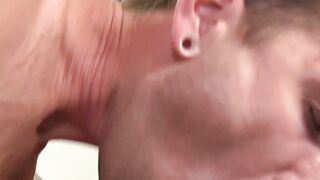 Cesar Xes and Drew's raw dick-sucking turns into a pleasurable and hardcore doggy-sty