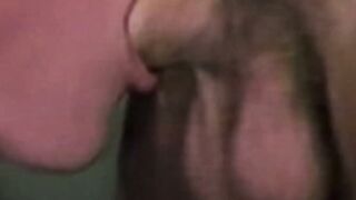 Blonde retro homo Jeff Carson gets dominated by Tim Kramers mouth and schlong