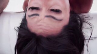Latina Loves spitting and throat fucking