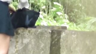 NipponPissTV.com - Beautiful and sexy Japanese chicks piss in public toilet for voyeu