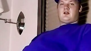 JoeSchmoeXXX.com - Chubby straight guy Chez gets his stiff dick sucked by a horny dud