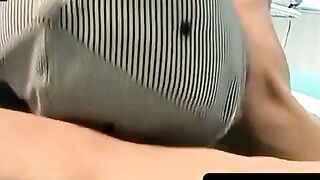 ToesXXX.com - Twink pervert's foot play and intense hard cock stroke session