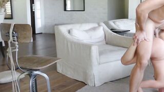 Kinky bound teen Isabella Nice facialized after hardcore sex