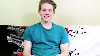 BoyObsession.com - Taylor Tyce's naked cock in his ass after interview fun