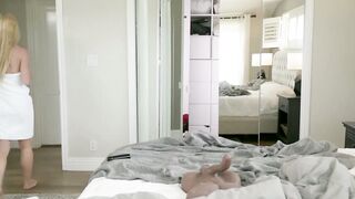 Horny Lana Sharapova rides roommates BBC after masturbation