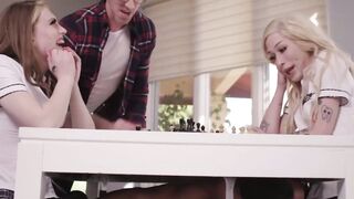 TSSexual.com - Jenna Gargles's interracial spitroast and hardcore fucking with big co