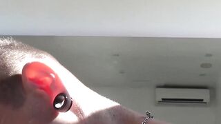 The wet ass of hot tatted dude Andreas became a slave to my deep pounding