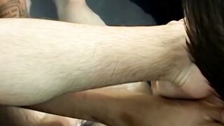 Sexy Ethan O Reilly wants his friends sexy feet and they have lots of licking