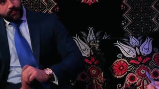PlayingMen.com - Classy executives enjoy sloppy oral sex after playing cards with hea
