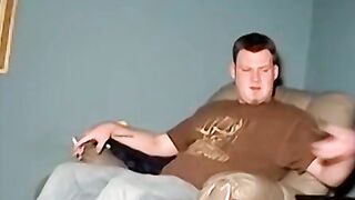 Ebony amateur munching on white cock and balls