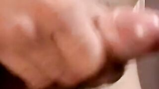 Fat dick rider gives hairy amateur dude a fantastic blowjob