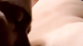 Fat dick rider gives hairy amateur dude a fantastic blowjob