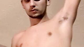 Fat dick rider gives hairy amateur dude a fantastic blowjob