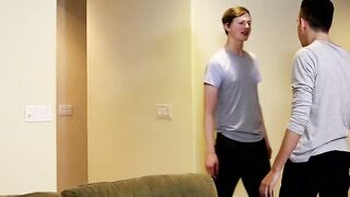 Raw blowjobs and bareback with three handsome young men