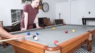 My cute stepson Troye Jacobs gave me a pool table so I gave him my yummy cum Hoe 2