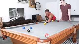 My cute stepson Troye Jacobs gave me a pool table so I gave him my yummy cum Hoe 2