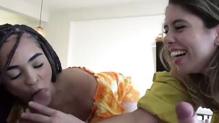 Lazy Afternoon Penis Sharing With Scarlett Taylor And Naomi