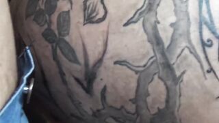 Cleaning bearded dude Davids hairy ass using my delicious dick Hoe 2