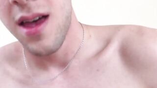 Asking my good looking roommate Arthur Joseph to ride my cock until he cums Hoe 2