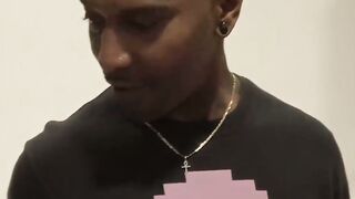 Blond skinny guy Dani Fantoms is manhandled by a dominant black stud Romance