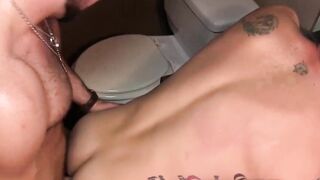 Bottom Chris Mathews shows his cock riding talent with handsome Mason Lear