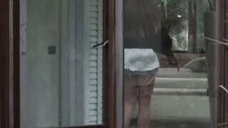 21Innocent.com - Thomas slides his massive cock into the round ass of sexy young Juli