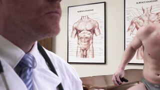 FunSizeBoys Young patient Grant Ducati pounded by tall DILF doctor