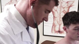 FunSizeBoys Young patient Grant Ducati pounded by tall DILF doctor