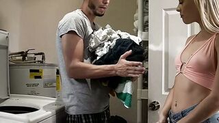 Stepbrother Tyler Steel secretly bangs her stepsister
