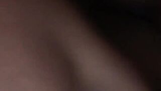 Black haired teen deepthroats a big and veiny dick