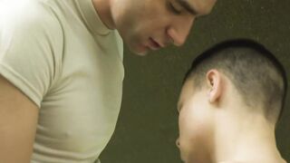 FunSizeBoys Recruit Austin Young works rough to satisfy his huge man
