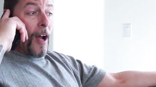 FamilyHandle.com - Sophie Sativa spreads her legs wide for her stepdad to fuck her