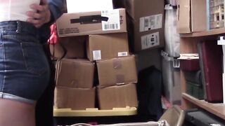 ShopliftersPunished.com - Big assed babe enjoys deep and hard penetration by massive