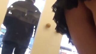 NipponSexTV.com - Japanese chicks unknowingly filmed in store by voyeur