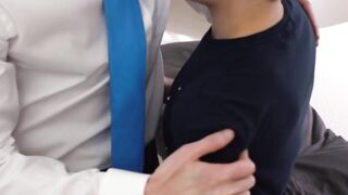 FunSizeBoy Little Eli Lincoln takes Legrand Wolfs monster dick raw