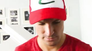 Sexy teen with pokemon costume gets pussy smashed hard
