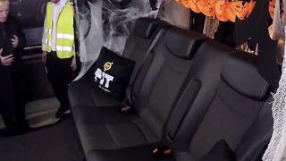 Cutie cop Jasmine Jae gets slutted out by cab driver on halloween