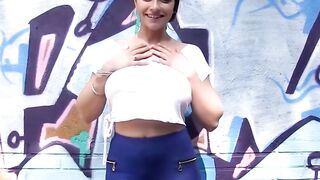 CHICAS LOCA - Long Melons Dark Haired Marta La Croft Loves Fucking Outdoors - MAMACITAZ