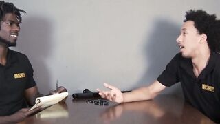 SayUncleNetwork.com - Muscle security officer bareback drills gay guy after a hot BJ